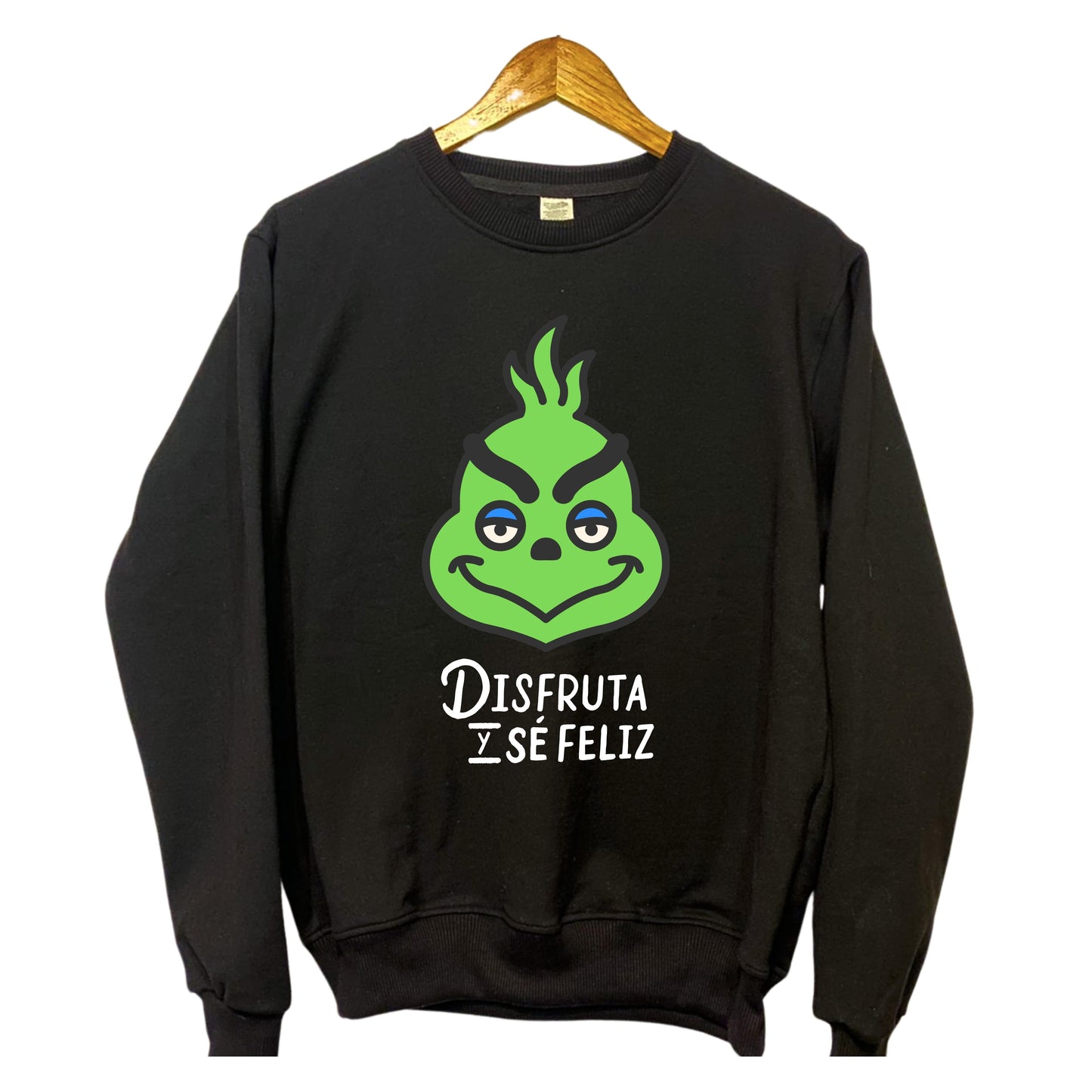 Polera Grinch Navidad [Disfruta y sé feliz]