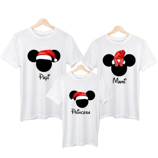 Polo Navidad Mickey Disney 1 [Personalizable]