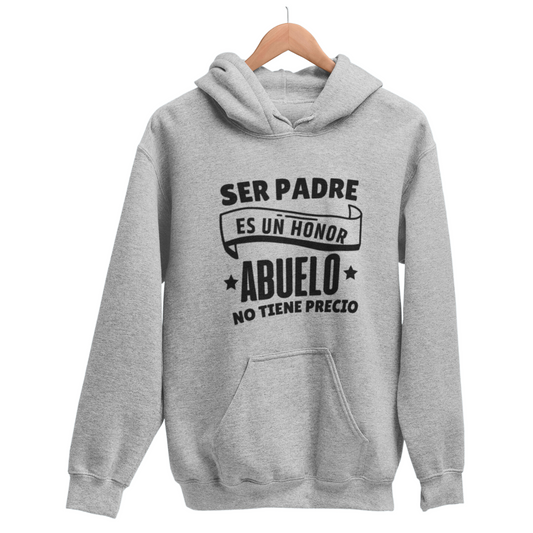 HOODIE (Polera c/ Capucha) "ESTE ABUELO INCREÍBLE PERTENECE..." (personalizable) (copia)