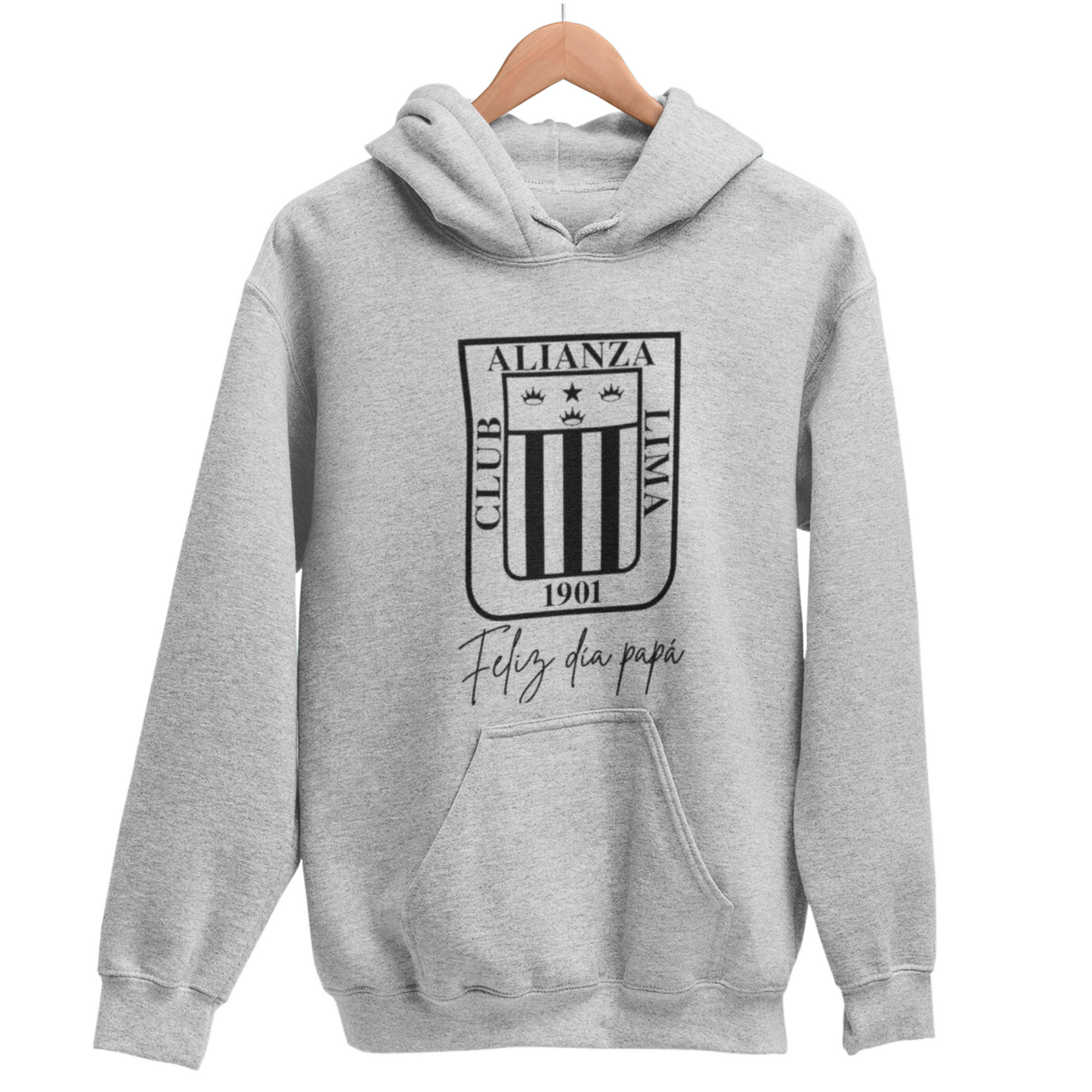 HOODIE GRIS "ALIANZA LIMA"