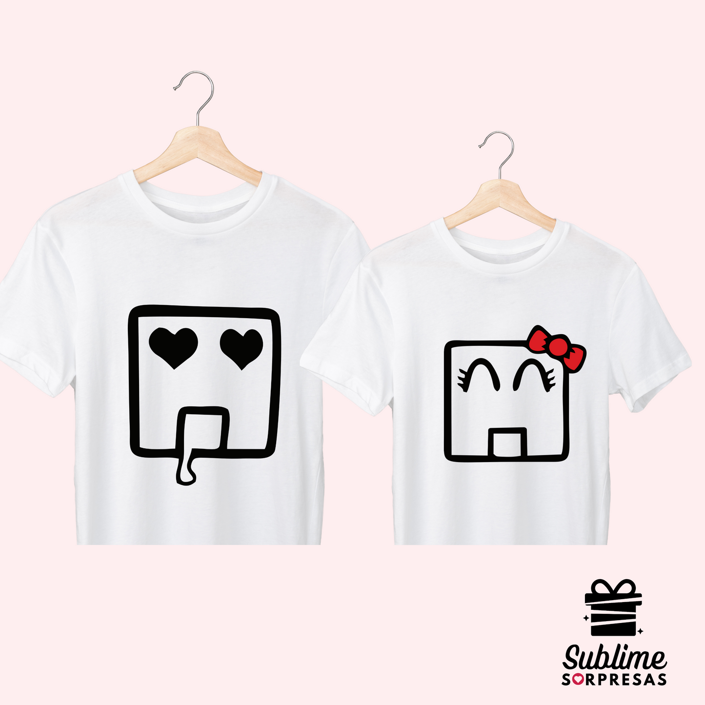 Polos PAREJA "ROBOT LOVE"