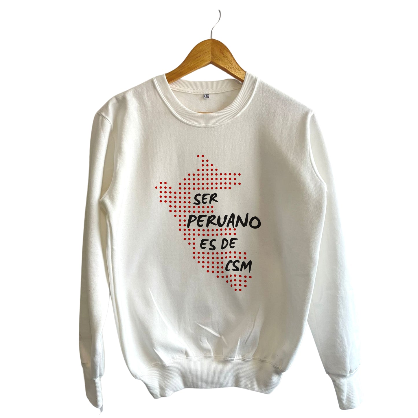 Polera [Ser Peruano es de CSM] - Blanco