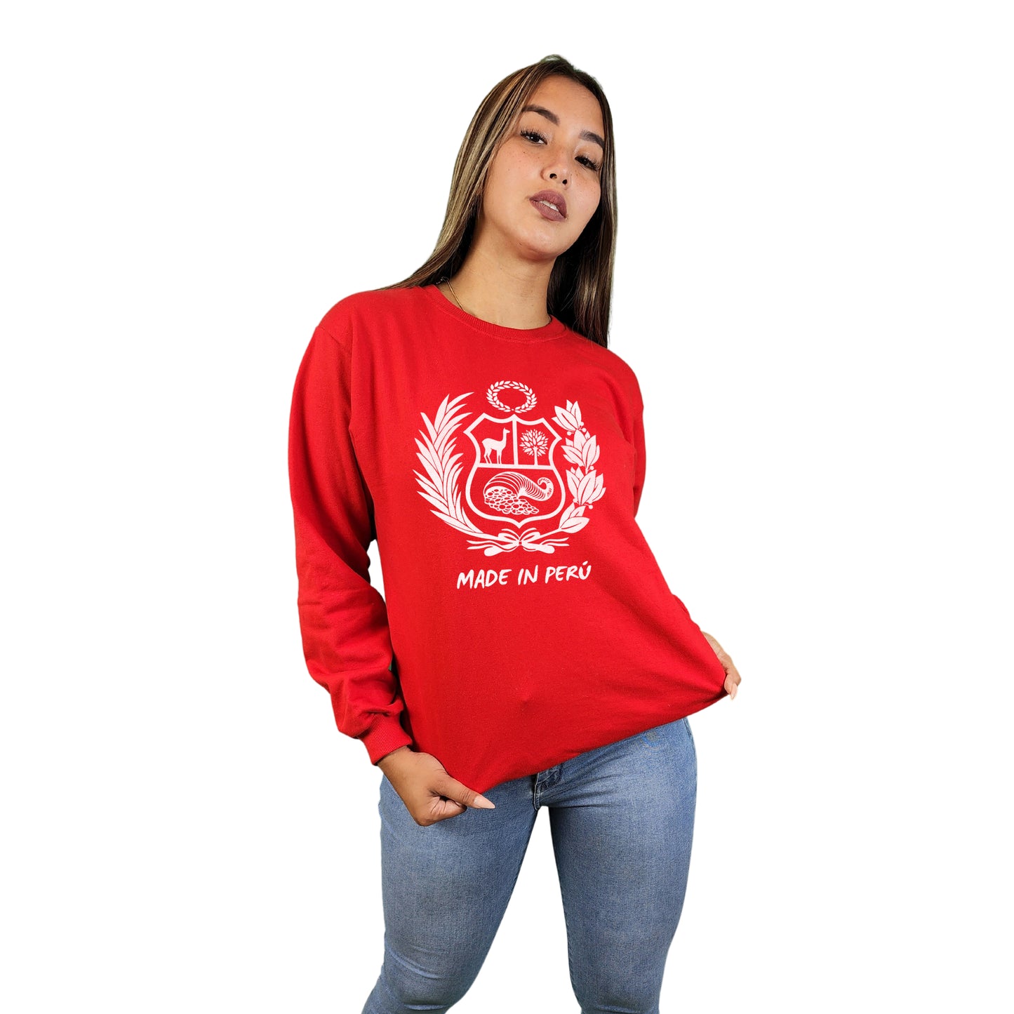 Polera DELUXE [ Peruana + Escudo]